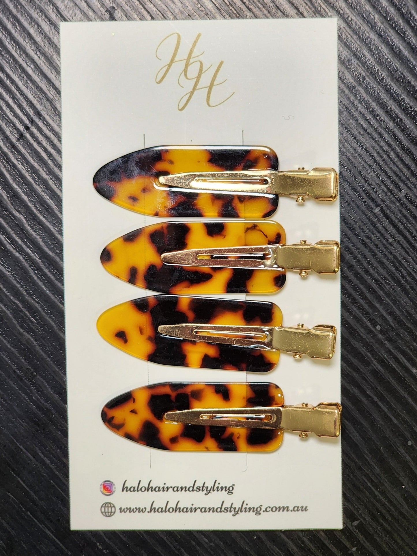 Lux Creaseless Clips- Tortoise
