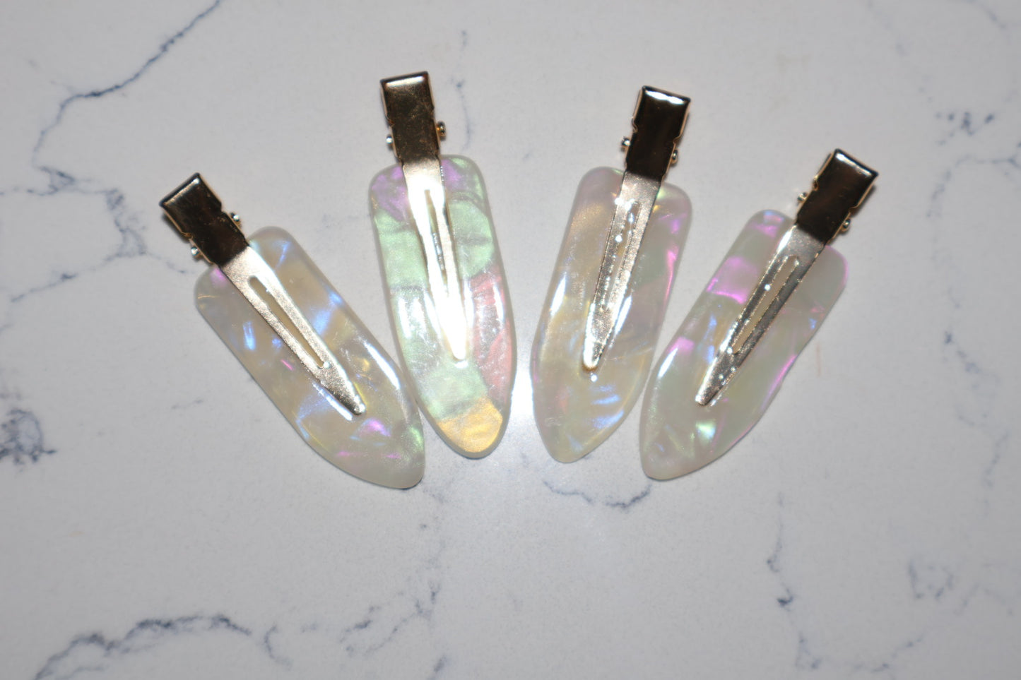 Lux Creaseless Clips- Pearl